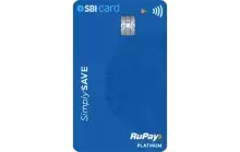 SBI SimplySAVE UPI Rupay Credit Card