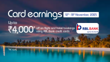 RBL Bank and IndiGo Offer Up to ₹4,000 Discount on Flight Bookings