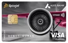 SpiceJet Axis Bank Voyage Credit Card