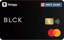 Swiggy BLCK HDFC Bank Credit Card