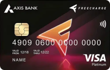 Axis Bank Freecharge Plus Credit Card