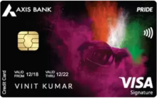 Axis Bank Pride Platinum Credit Card
