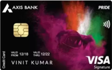 Axis Bank Pride Signature Credit Card