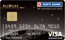 HDFC Bank All Miles Credit Card