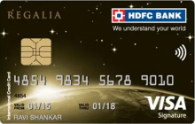 HDFC Bank Doctor’s Regalia Credit Card