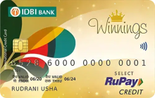 IDBI Winnings RuPay Select Credit Card