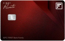 IDFC Bank First Private Credit Card