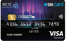 IRCTC SBI Card Premier
