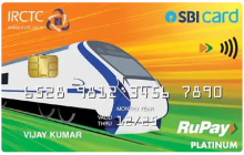 IRCTC SBI RuPay Credit Card