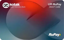 Kotak Bank UPI RuPay Credit Card