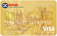 Kotak Urbane Gold Credit Card