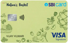 Nature’s Basket SBI Card