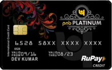 PNB RuPay Platinum Credit Card