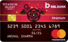 RBL Bank Titanium Delight Credit Card