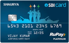 SBI Shaurya Credit Card