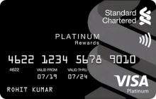 Standard Chartered Platinum Rewards Credit Card
