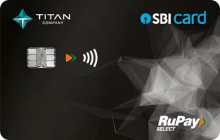 Titan SBI Credit Card