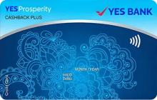 YES Prosperity Cashback Plus Credit Card